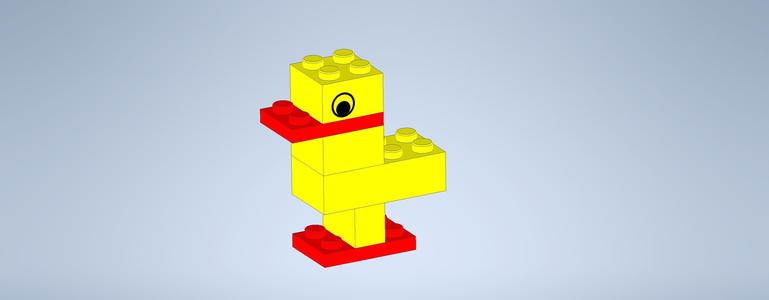 Lego duck 90s