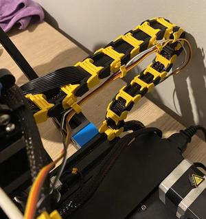 Cable Chain  for Ender 3 V2 remix from Kette_groß