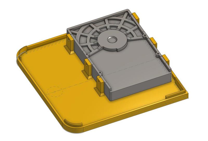 Mini-ITX Media Center PC (8L) HDD Cover