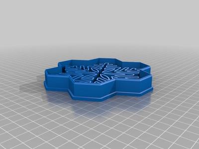 Snowflake cookie cutter 
