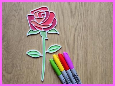 Cute Rose Flower Mothersday Gift Diy Color No Ams