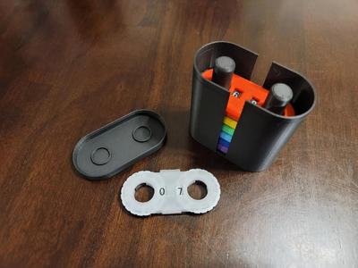 Clicky Rotate Counter Case   