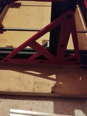 supports latéraux CNC 3018   