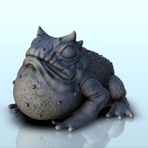 Giant frog (+ pre-supported version) (8) - Darkness Chaos Medieval Zombie Fantasy Monster