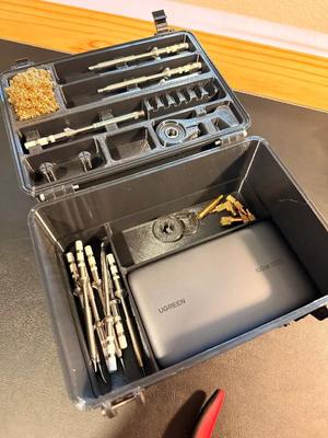 Battery spacer with larger compartments   