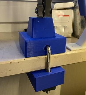 Ikea Tertial Lamp bigger clamp