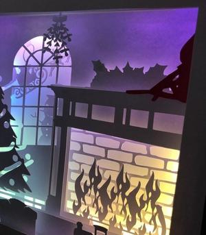 Elf on the Shelf lightbox