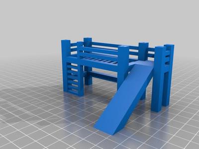 Playmobil Child Bed with slide