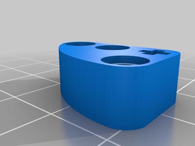 Technic Beam 2 x 3 L-Shape with Quarter Ellipse Thick