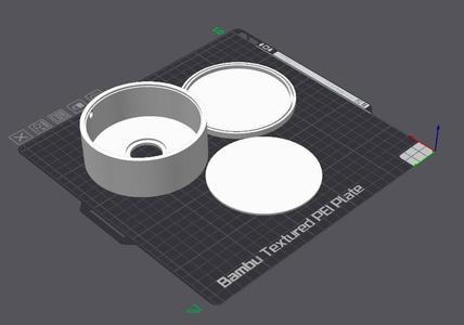 BASE LITHOPHANE 100mm