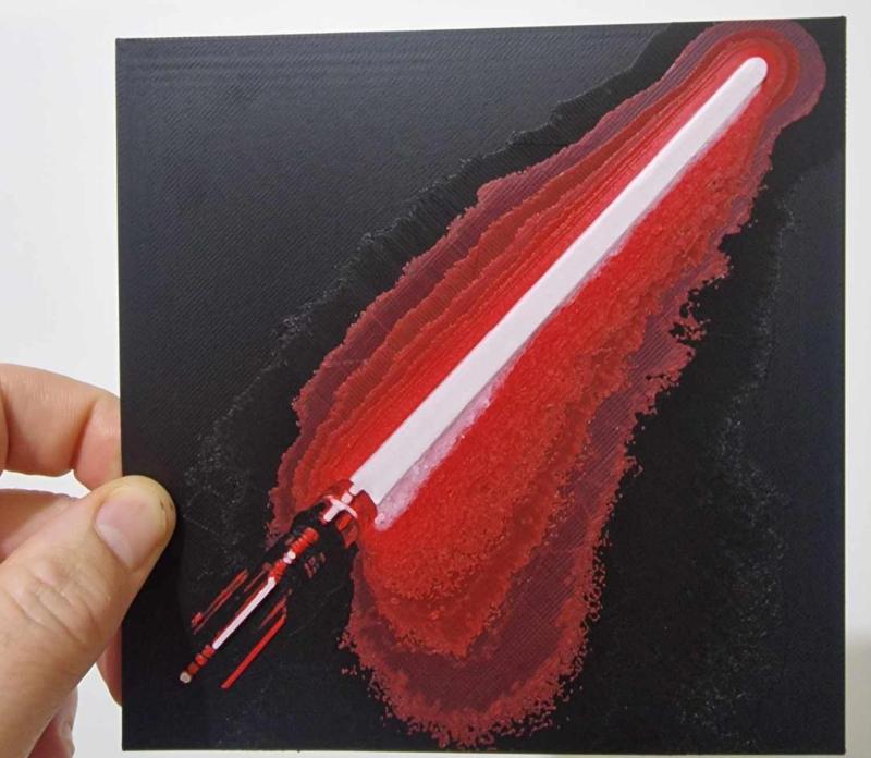 darth vader lightsaber hueforge