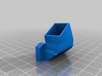 Shorter Fan Duct for "4010/5015 fan and 3DTouch mounter for Kingroon KP3S 3.0"