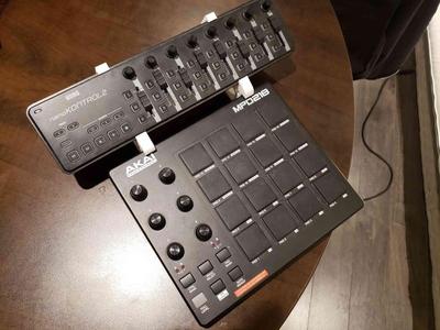 KORG nanoKONTROL 2 + synth desk stand