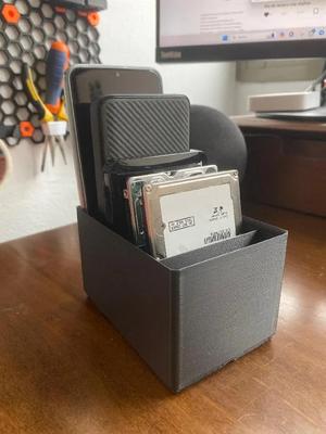 Divided Bin/Box 2x3x10 - to use with Gridfinity   