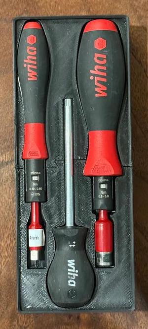 Wiha TorqueVario-S Torque Wrench Gridfinity Case   