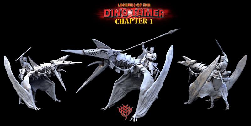 Pteran and Armageddon (pose 1 of 3)