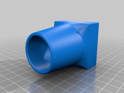 Hose fitting for mini cyclone