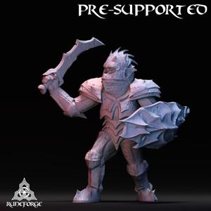 Mountain Goblin Sword and Shield - Attacking
