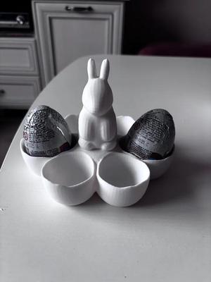 Easter bunny egg holder   