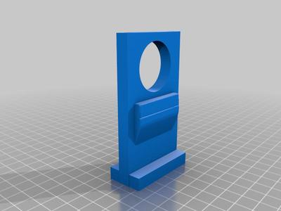 Ender 3 Short Spool bracket for Filament holder DELUXE by Skrutt84