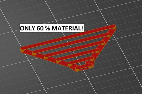 Bridging Test with less material