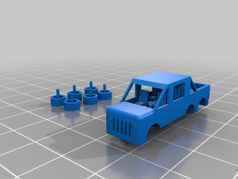 jeep 6x6 car model 
