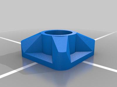Single Lamp Post Base