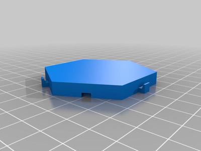 Hex tile base Interlocking