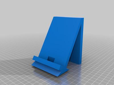 phone holder improved with charging hole