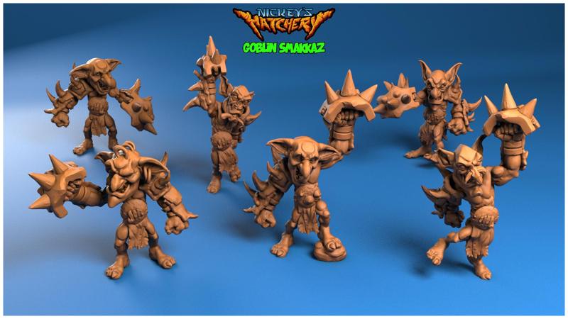 Goblin Fighters Set #2 - Smakkaz