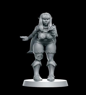 Lure Team Dark Elf Line 3 Fantasy Football 32mm