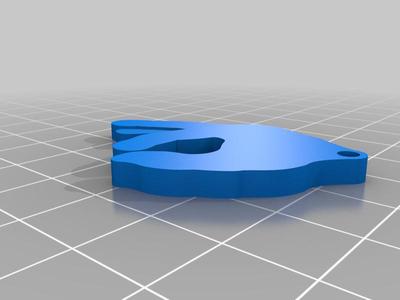 Hand Circle Keychain