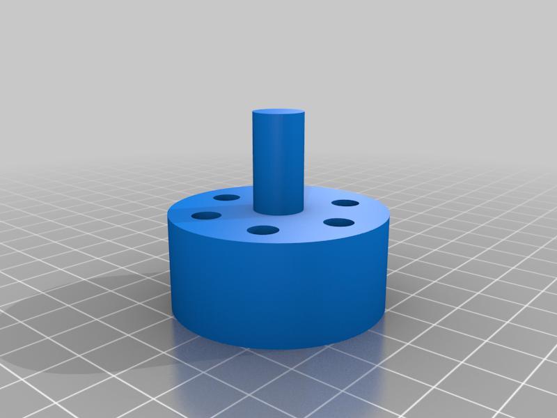 DLE 120 Prop Drill JIG