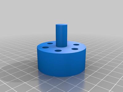 DLE 120 Prop Drill JIG