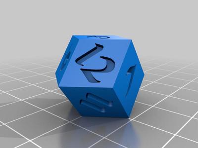 Blanks and Alternate Shapes for Rybonator's and Okamifabrications' Free Dice Set