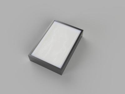 Lithophane Light Box for LED Strip