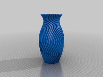 Wavy Textured Vase
