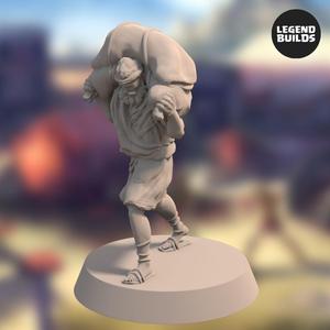Farmer of the Realm of Eros - Pose 2 - 3D printable miniature - STL file
