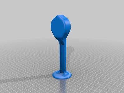 Measuring spoon with compactor