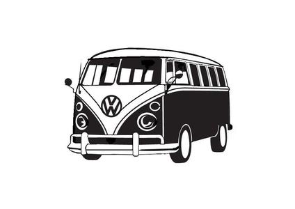 VW Bus Wall Decor