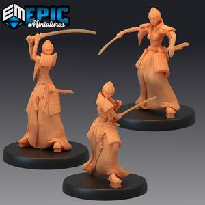 Samurai Female Set / Katana Master / Sword Fighter / Japanese Dynasty Warrior