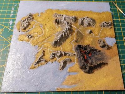 Lord of the rings map  