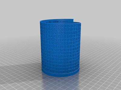 Pi Pencil Holder