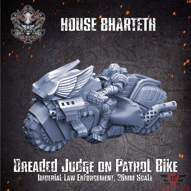 House Bharteth - Judge on Patrol Bike