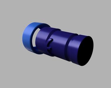 Dyson adapter for vacuum bags