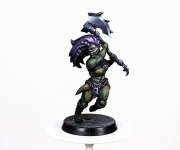 Half-Orc Barbarian
