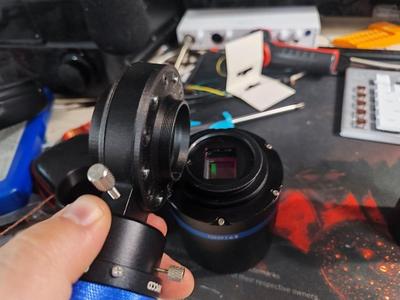 QHY OAG M-Pro adapter MPCC to QHY163C