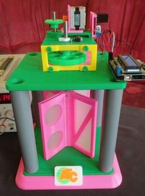 Porte tournante