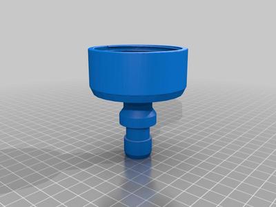 Massage gun adapter shortened