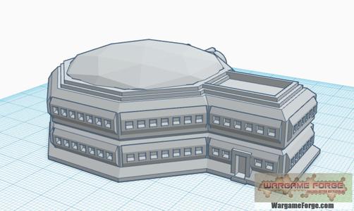 Sci-Fi Building 45 Research Center SF045